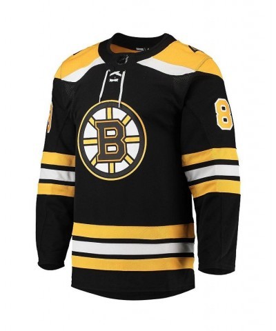 Men's David Pastrnak Black Boston Bruins Home Primegreen Authentic Pro Player Jersey $98.40 Jersey