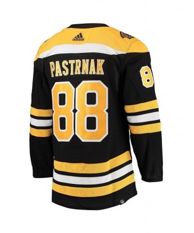 Men's David Pastrnak Black Boston Bruins Home Primegreen Authentic Pro Player Jersey $98.40 Jersey