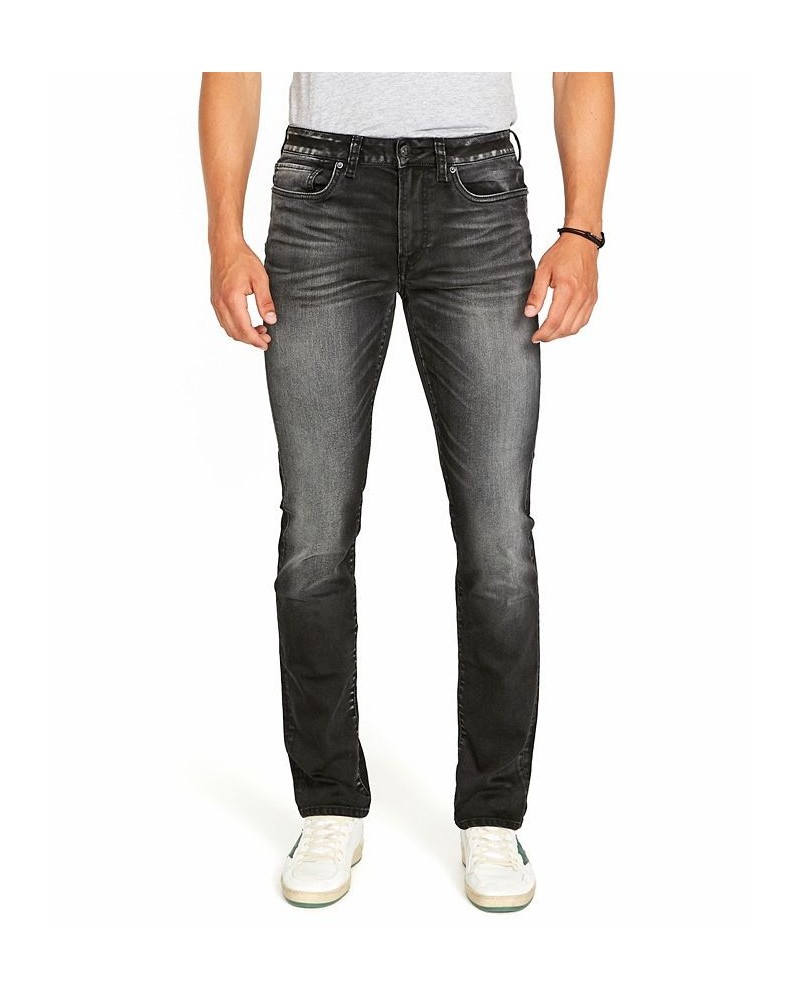 Men's Slim Ash Stretch Fit Jeans Black $24.40 Jeans