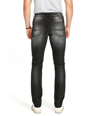 Men's Slim Ash Stretch Fit Jeans Black $24.40 Jeans