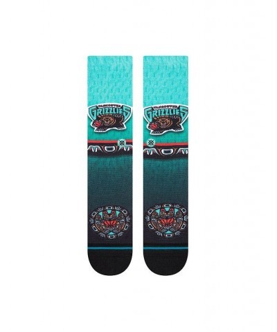 Men's Vancouver Grizzlies Hardwood Classics Fader Collection Crew Socks $16.79 Socks