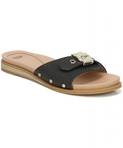 Women's Originalist Slide Sandals Black $34.40 Shoes