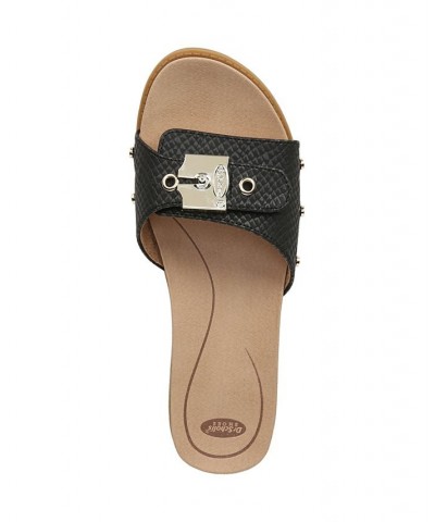 Women's Originalist Slide Sandals Black $34.40 Shoes