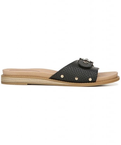 Women's Originalist Slide Sandals Black $34.40 Shoes