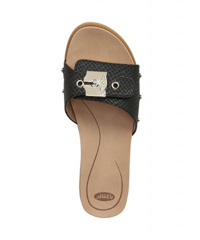 Women's Originalist Slide Sandals Black $34.40 Shoes