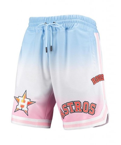 Men's Blue, Pink Houston Astros Team Logo Pro Ombre Shorts $42.90 Shorts