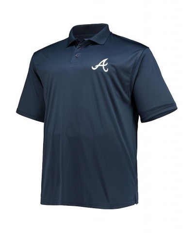 Men's Navy, Charcoal Atlanta Braves Big and Tall Two-Pack Polo Shirt Set $42.90 Polo Shirts