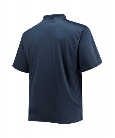 Men's Navy, Charcoal Atlanta Braves Big and Tall Two-Pack Polo Shirt Set $42.90 Polo Shirts