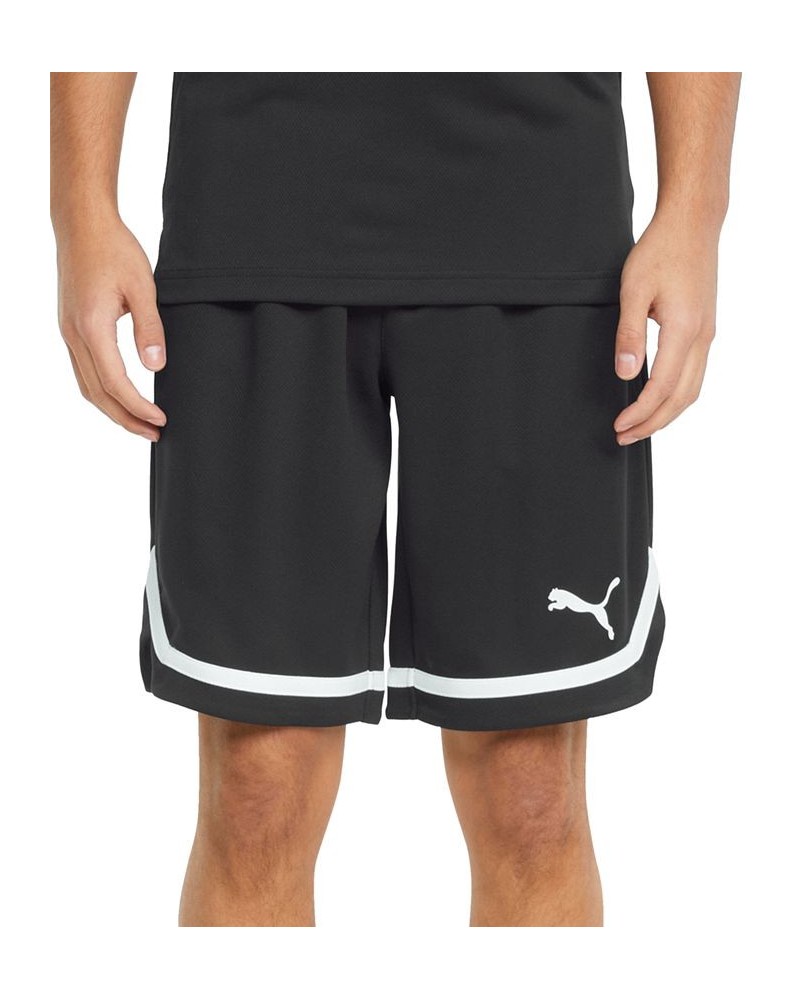 Men's Rtg Regular-Fit Moisture-Wicking Mesh 10" Basketball Shorts Black $19.21 Shorts