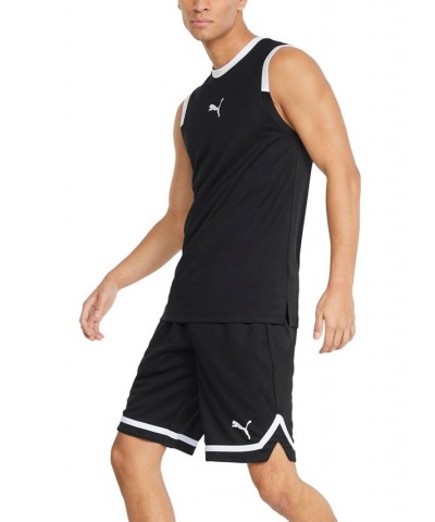 Men's Rtg Regular-Fit Moisture-Wicking Mesh 10" Basketball Shorts Black $19.21 Shorts