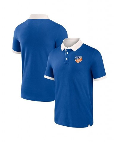 Men's Branded Blue FC Cincinnati Second Period Polo Shirt $28.80 Polo Shirts