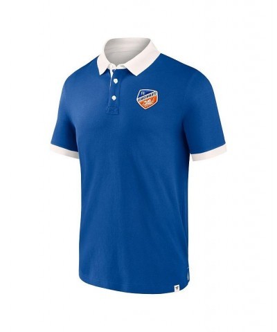 Men's Branded Blue FC Cincinnati Second Period Polo Shirt $28.80 Polo Shirts