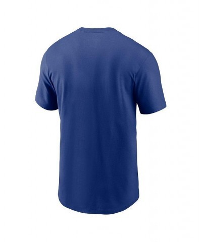 Men's Royal Los Angeles Dodgers City Connect Wordmark T-shirt $26.99 T-Shirts