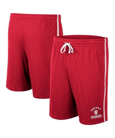 Men's Crimson Indiana Hoosiers Thunder Slub Shorts $19.43 Shorts