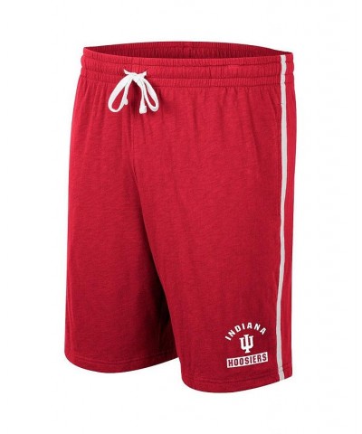 Men's Crimson Indiana Hoosiers Thunder Slub Shorts $19.43 Shorts