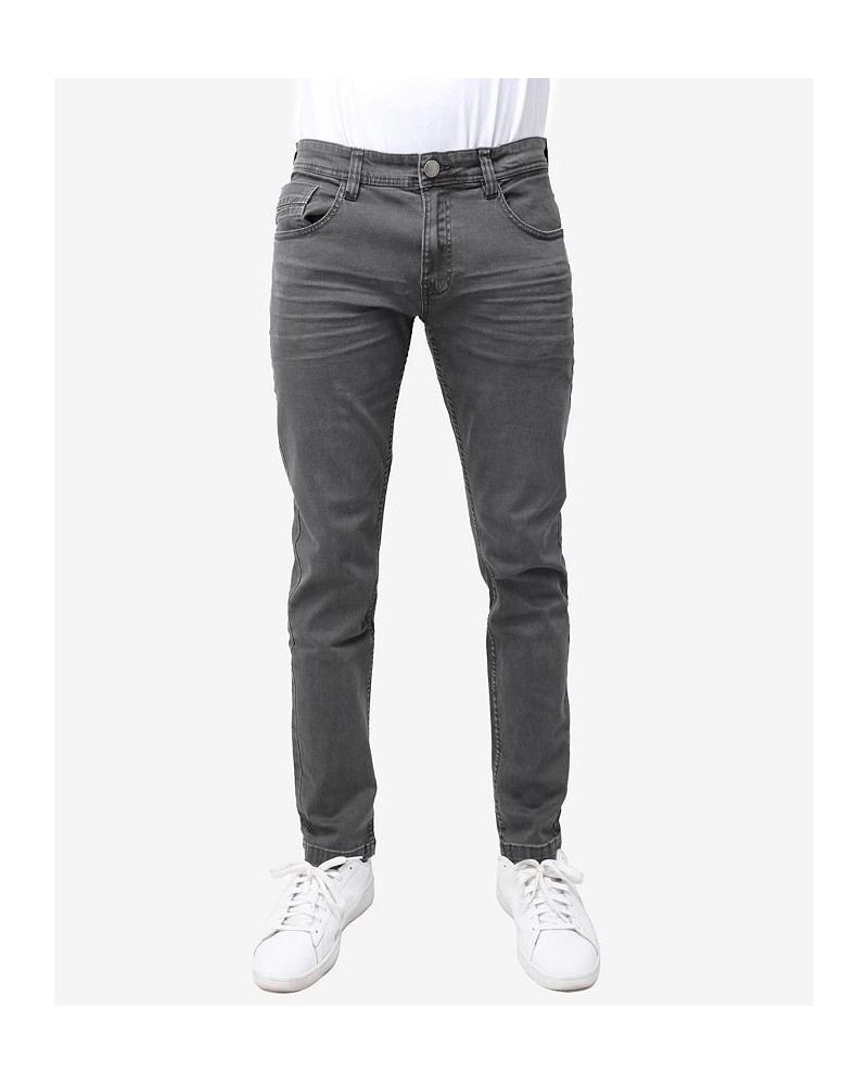 Men's Stretch Twill Colored Pants Gray $25.20 Pants