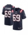 Men's Cole Strange Navy New England Patriots 2022 NFL Draft First Round Pick Game Jersey $65.80 Jersey