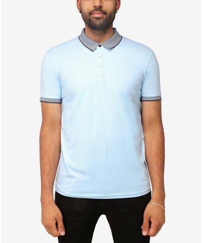 Men's Basic Comfort Tipped Polo Shirt PD12 $23.10 Polo Shirts