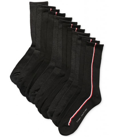 Men's 6-Pk. Athletic Crew Socks Black $10.90 Socks