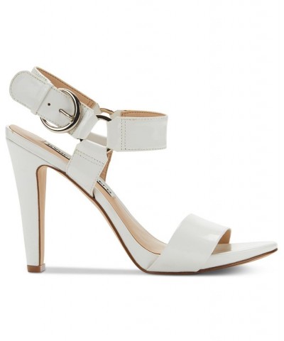 Women's Cieone Ankle-Strap Slingback Sandals White $40.46 Shoes