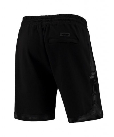 Men's Detroit Pistons Triple Black Gloss Shorts $34.10 Shorts