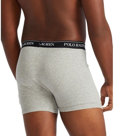 Men's 3-Pk. Classic Cotton Boxer Briefs Andover Heather $33.00 Underwear