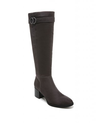 Daring High Shaft Boots Gray $33.15 Shoes