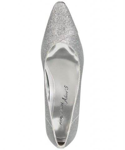 Chiffon Pumps Silver $33.00 Shoes