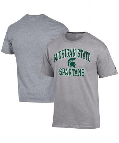 Men's Heather Gray Michigan State Spartans High Motor T-shirt $18.62 T-Shirts