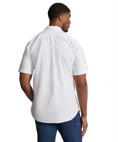 Men's Big & Tall Garment-Dyed Oxford Shirt White $56.25 Shirts