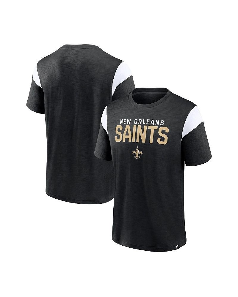 Men's Branded Black New Orleans Saints Home Stretch Team T-shirt $22.87 T-Shirts