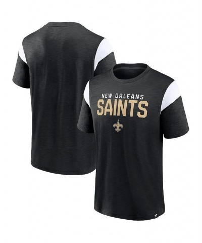 Men's Branded Black New Orleans Saints Home Stretch Team T-shirt $22.87 T-Shirts