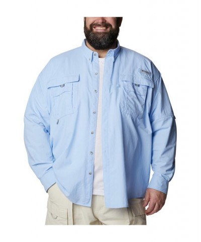 Men’s PFG Big & Tall Bahama™ II Long Sleeve Shirt Green $34.30 Shirts