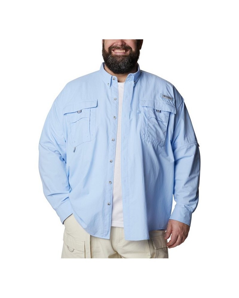 Men’s PFG Big & Tall Bahama™ II Long Sleeve Shirt Green $34.30 Shirts