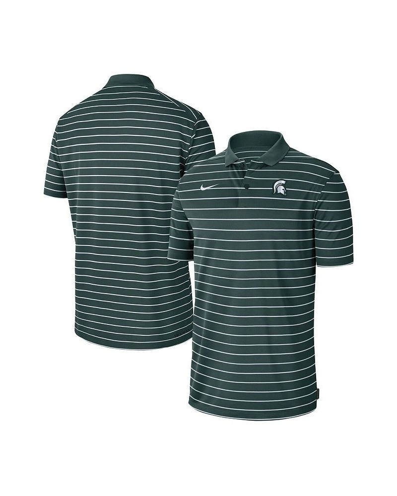 Men's Green Michigan State Spartans Icon Victory Coaches 2022 Early Season Performance Polo Shirt $35.20 Polo Shirts