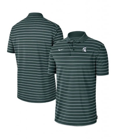 Men's Green Michigan State Spartans Icon Victory Coaches 2022 Early Season Performance Polo Shirt $35.20 Polo Shirts