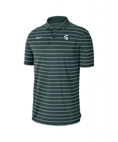 Men's Green Michigan State Spartans Icon Victory Coaches 2022 Early Season Performance Polo Shirt $35.20 Polo Shirts