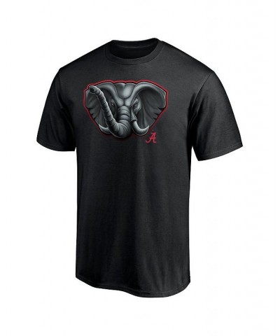 Men's Branded Black Alabama Crimson Tide Team Midnight Mascot T-shirt $18.55 T-Shirts