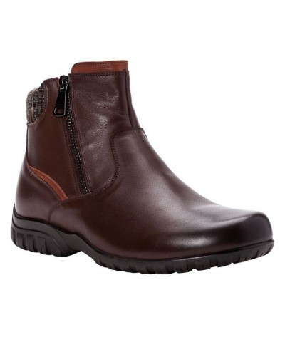 Women's Darley Ankle Booties Brown $32.53 Shoes