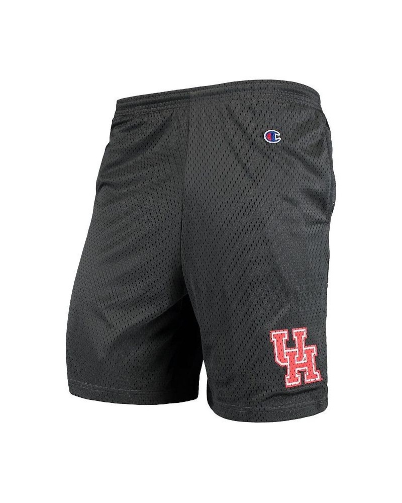 Men's Charcoal Houston Cougars College Mesh Shorts $13.76 Shorts