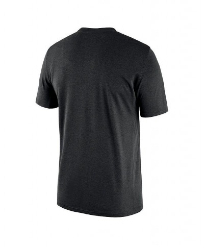 Men's Heathered Black Purdue Boilermakers Team Football Legend T-shirt $19.35 T-Shirts