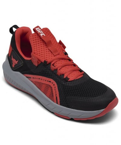 Men's Project Rock BSR 3 Training Sneakers Black, Red $48.45 Shoes