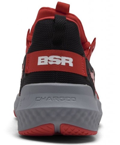 Men's Project Rock BSR 3 Training Sneakers Black, Red $48.45 Shoes