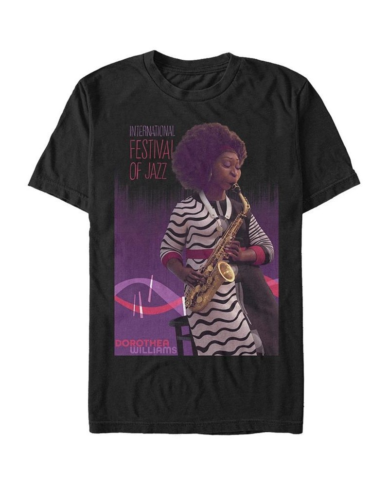 Men's Soul Dorothea on Sax Short Sleeve T-shirt Black $16.80 T-Shirts