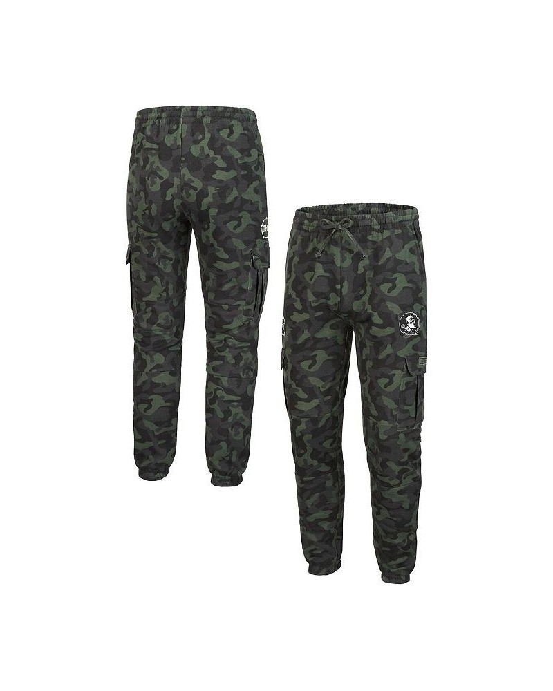 Men's Camo Florida State Seminoles Logo OHT Military-Inspired Appreciation Code Fleece Pants $35.99 Pants