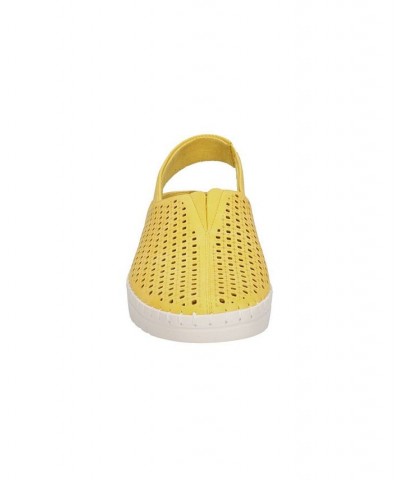 Women's Sofresh Comfort Slingback Flats Yellow $27.30 Shoes