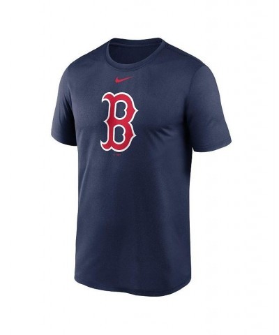 Men's Navy Boston Red Sox Big and Tall Logo Legend Performance T-shirt $20.00 T-Shirts