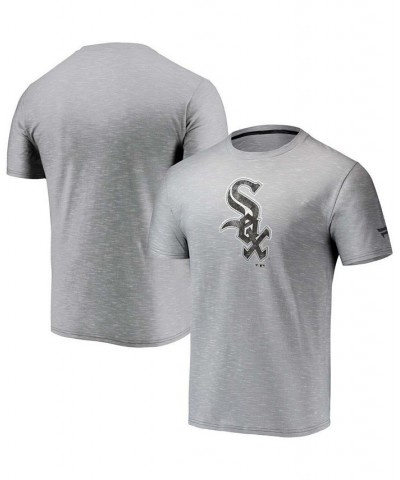 Men's Gray Chicago White Sox Team Logo Space-Dye T-shirt $17.84 T-Shirts