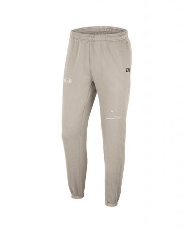 Men's Cream West Virginia Mountaineers Jogger Pants $37.50 Pants