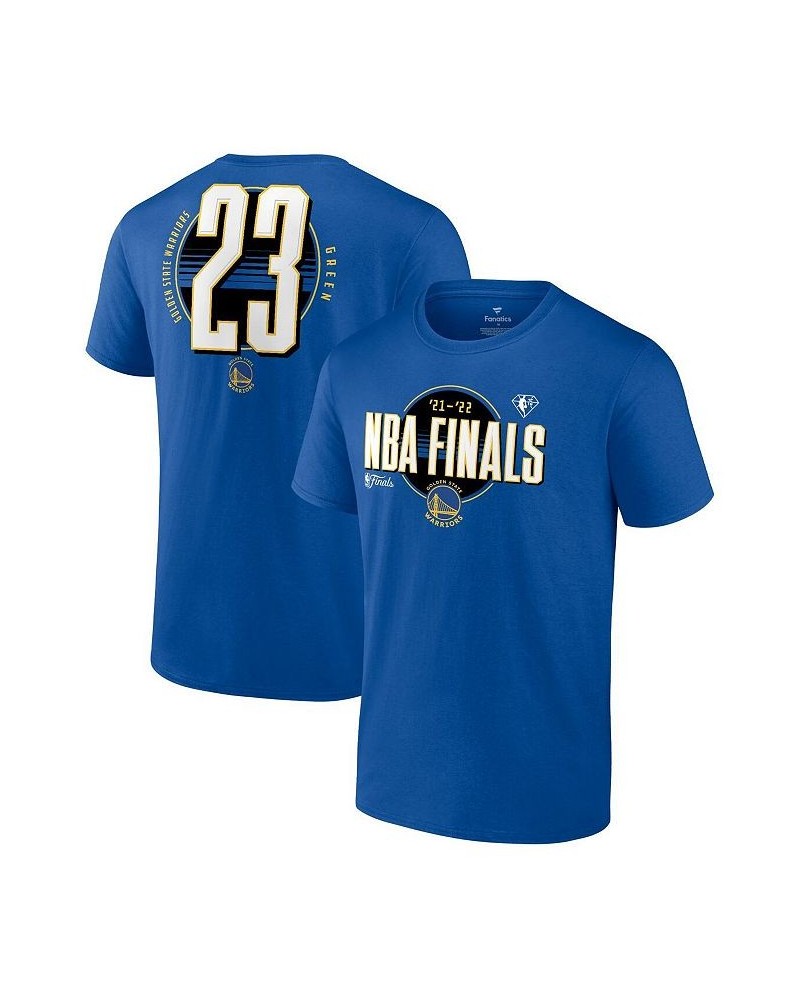 Men's Branded Draymond Green Royal Golden State Warriors 2022 NBA Finals Name and Number T-shirt $22.87 T-Shirts